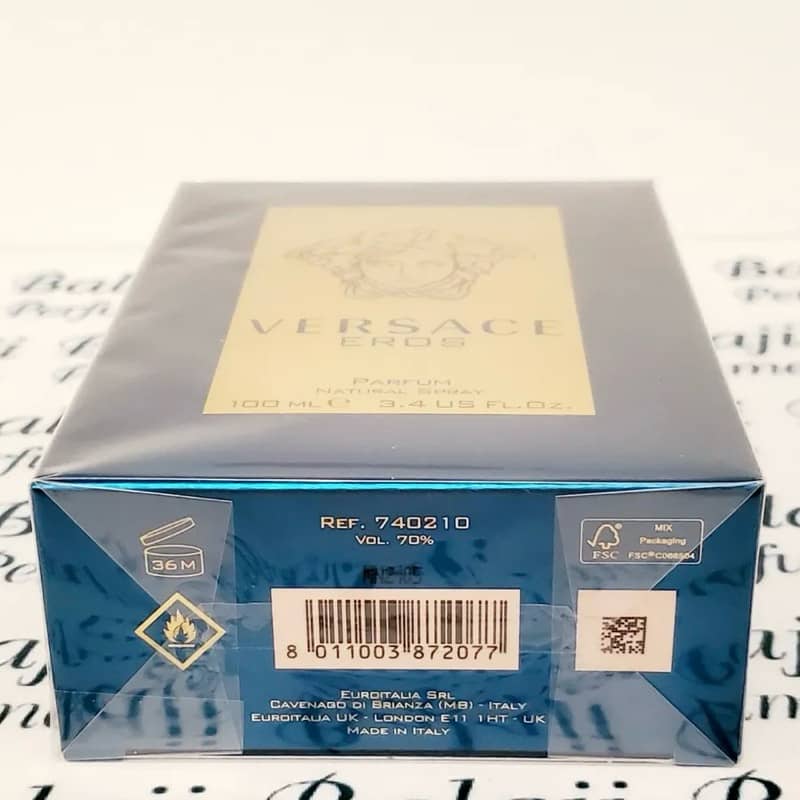 Eros Parfum by Versace is a Oriental Fougere fragrance for men