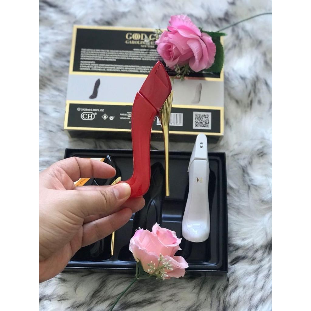 CH Good Girl 3 in 1 Pink box 25 ml Fragrance For Women