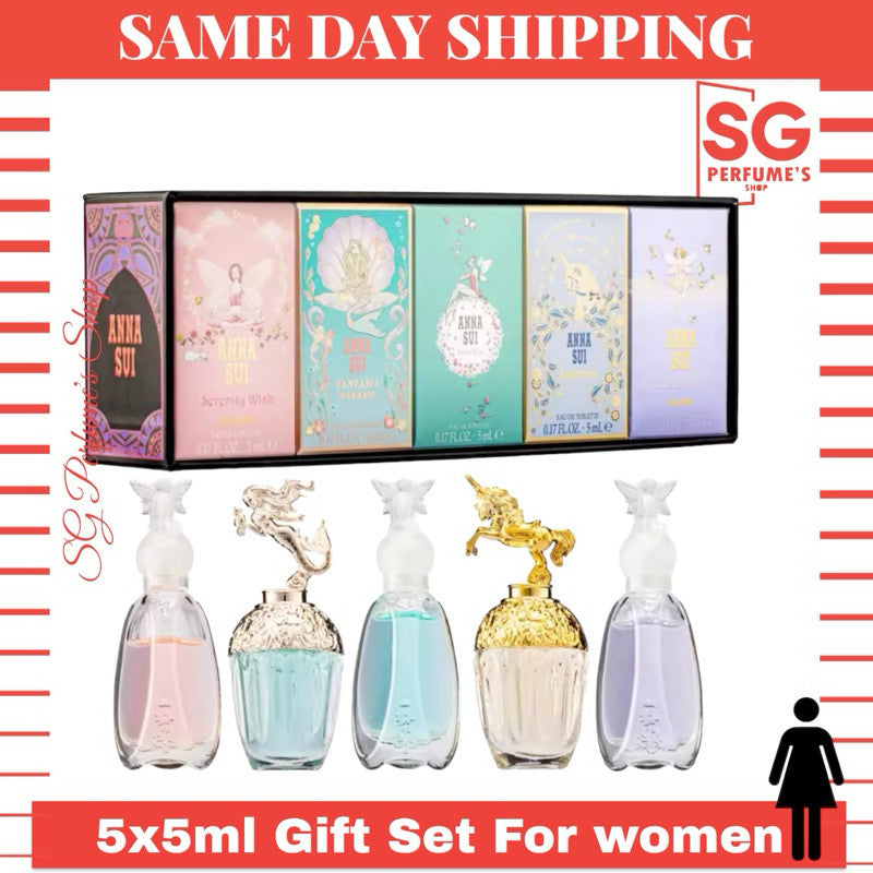 Anna Sui miniature mini perfume 5ml x 5 set