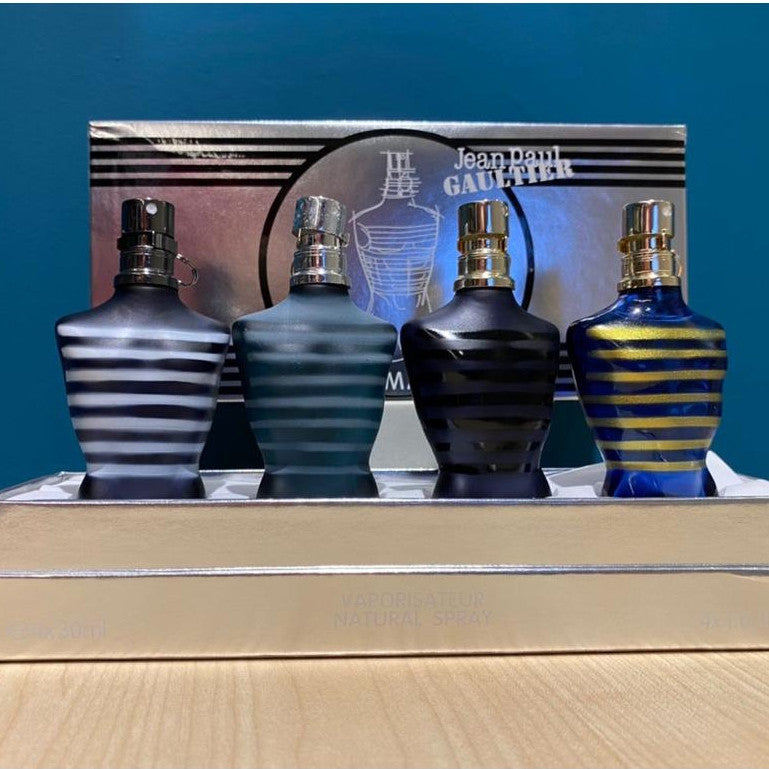 Best of Jean Paul Gaultier 4in1 Le Male 4x30ml Spray ( Perfume Gift Set ) For Men