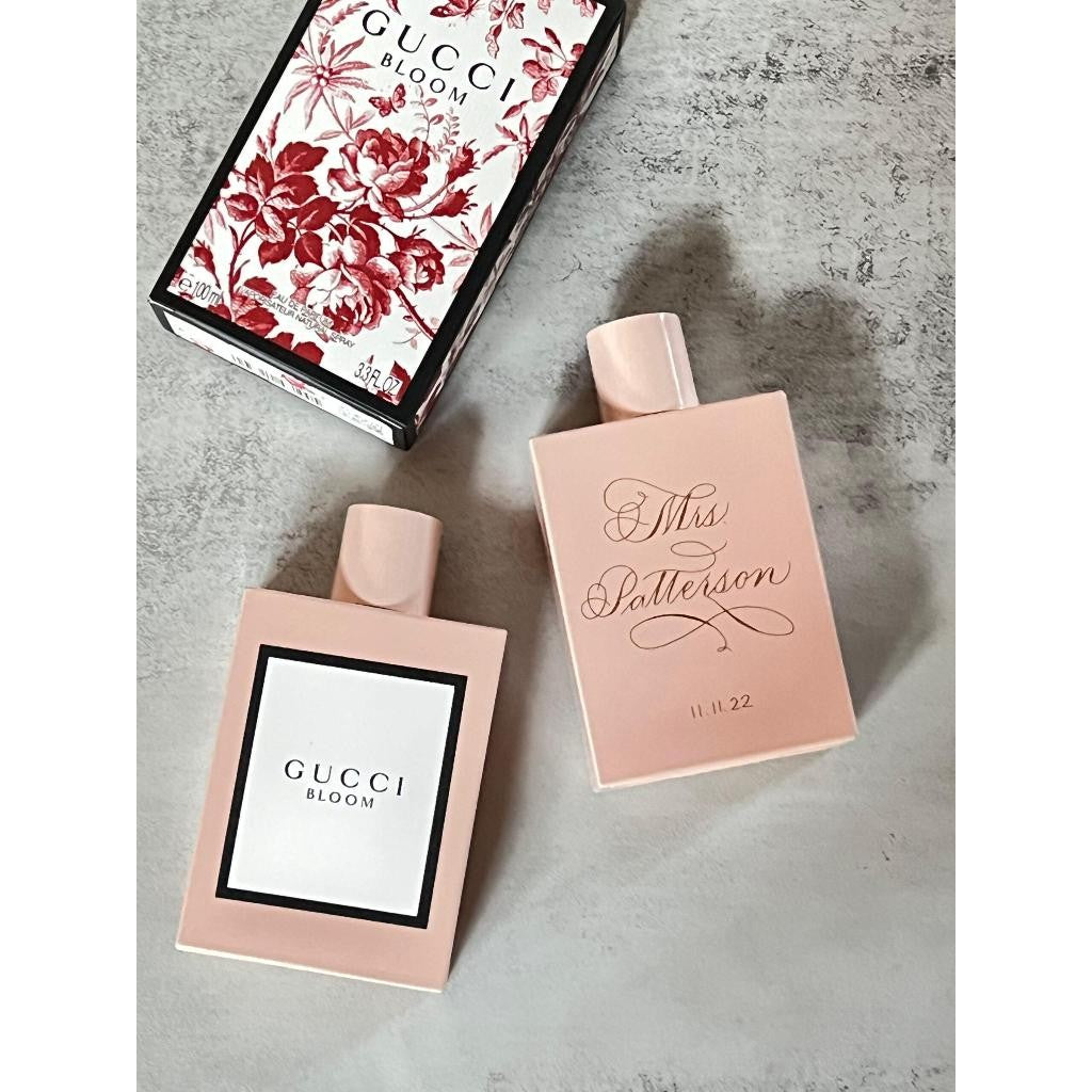 ⚡⚡💯% [Add-on Service] Perfume Personalization & Engraving Names & note Service within same day