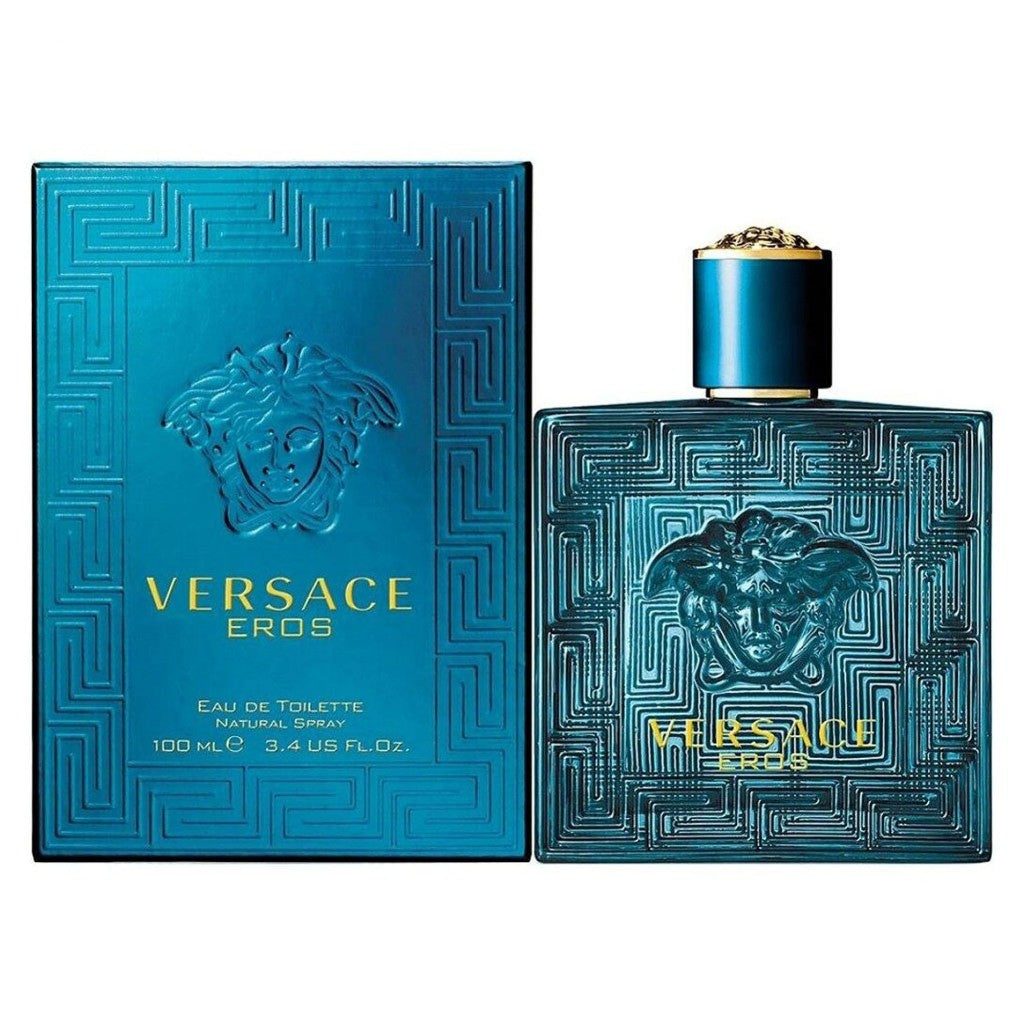 ⚡⚡💯%(Ori SG) 2 Pcs Combo (Eros EDT Men 100 ml +Gucci Bloom EDP Women 100 ml)