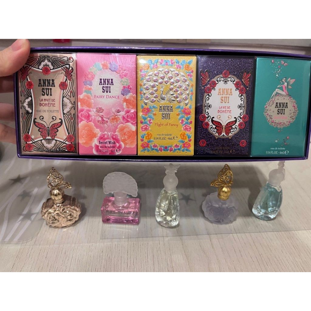 Anna Sui miniature mini perfume 5ml x 5 set