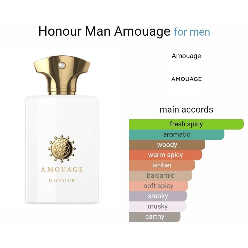 ⚡⚡💯%(Ori SG) Amouage Honour Men 100ml For Men (Postage within 24 Hours )