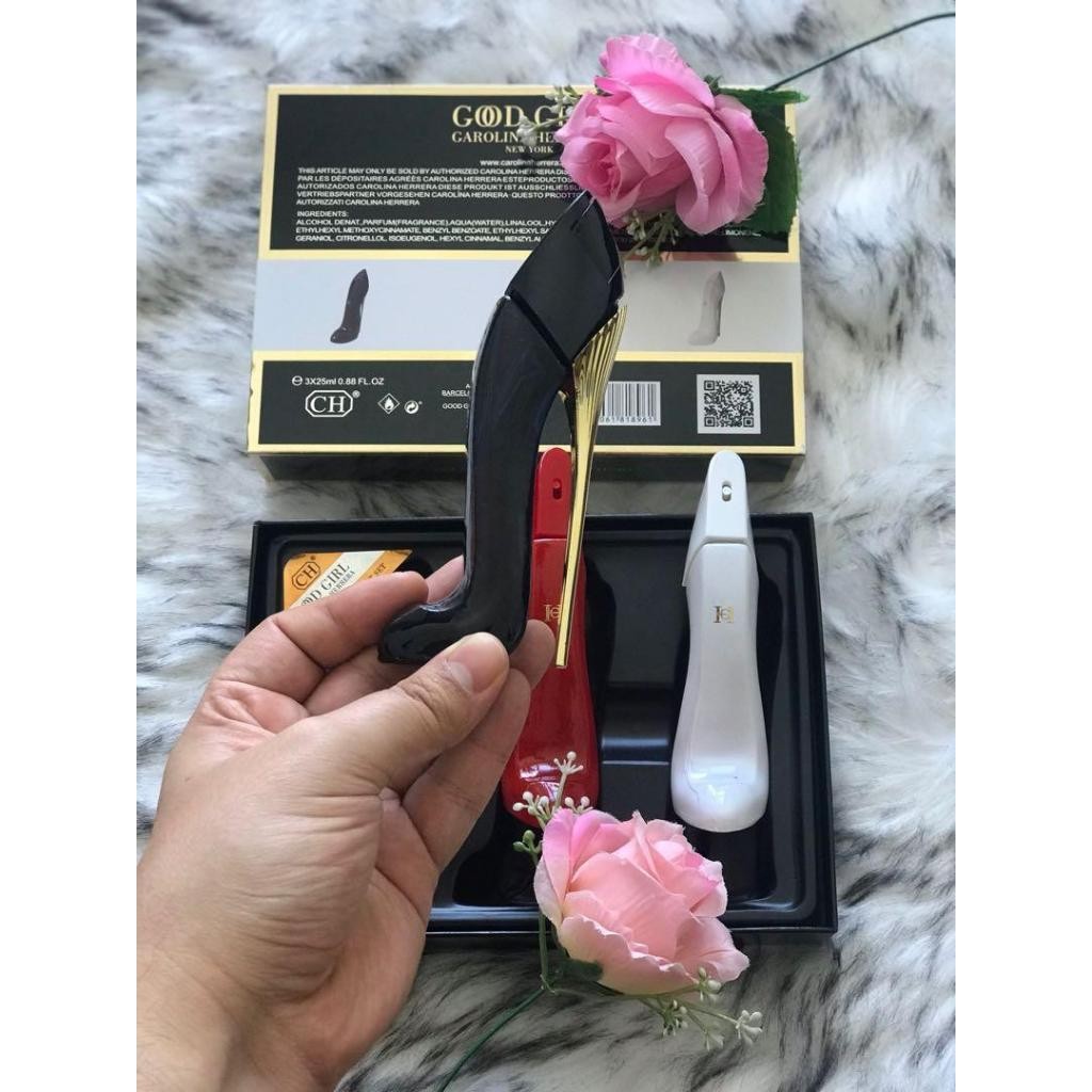 CH Good Girl 3 in 1 Pink box 25 ml Fragrance For Women