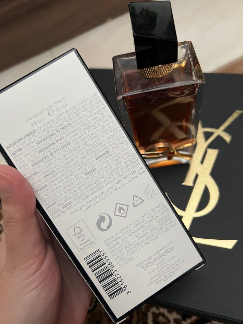 Yal Libree Eau De Perfume Intance 100ml For Women